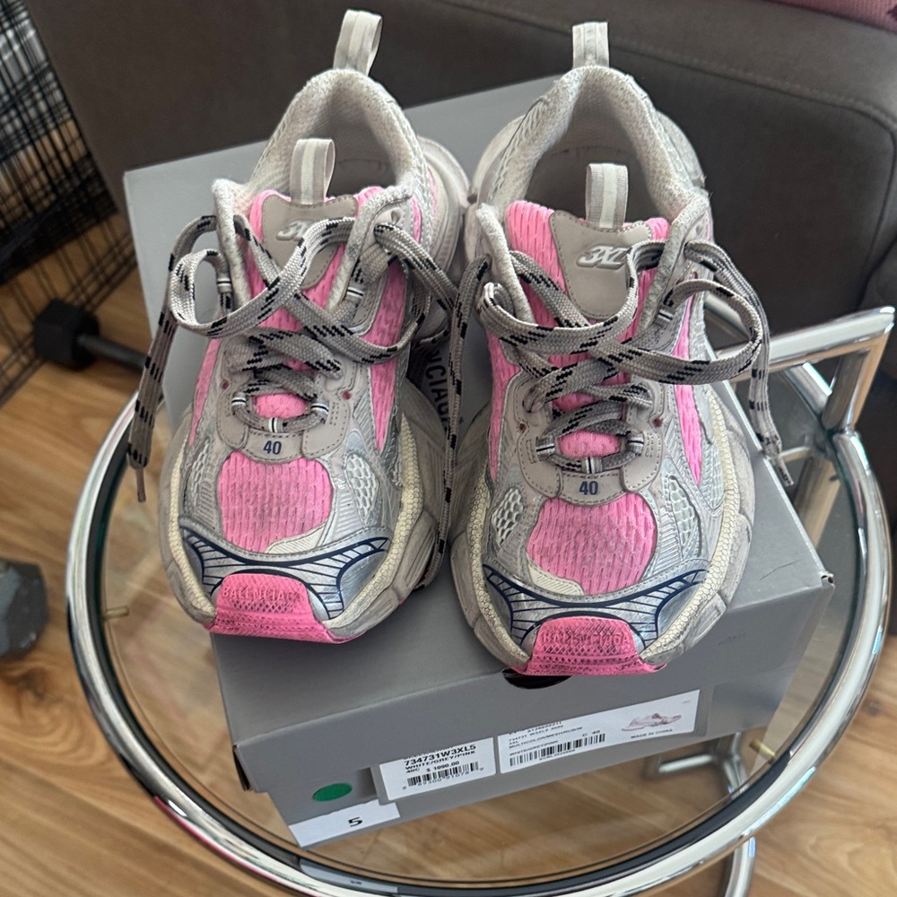 Balenciaga 3XL Pink and Gray sneakers